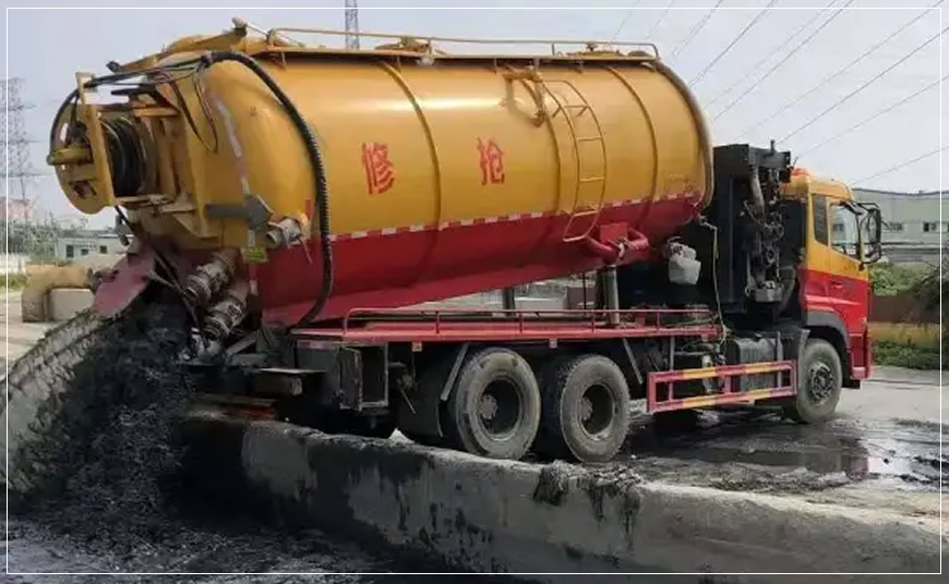 东至沉淀池清理案例